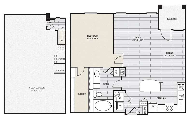 Floor plan A4 Garage