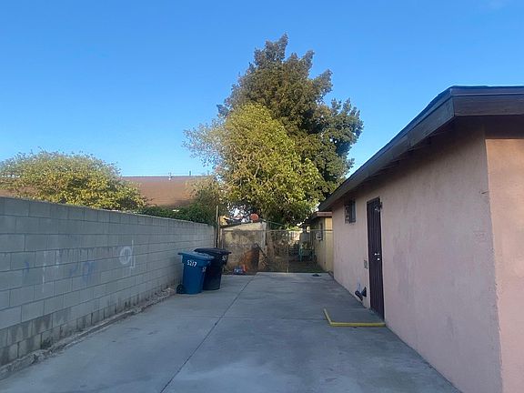 Back yard space