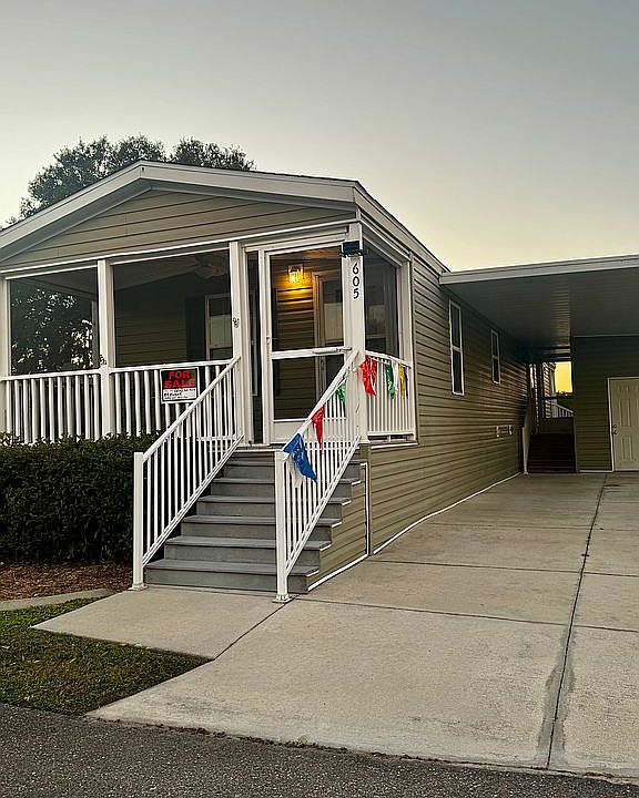 Front screen enclosed porch