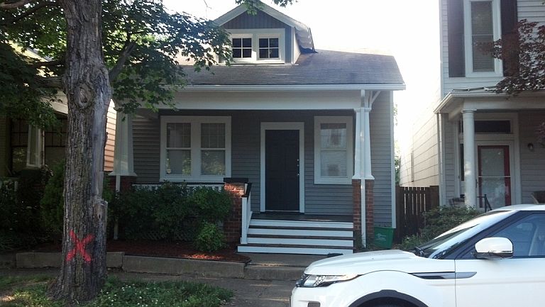 Front of house.