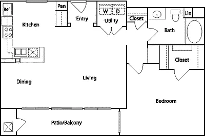 Floor plan Rafanelli