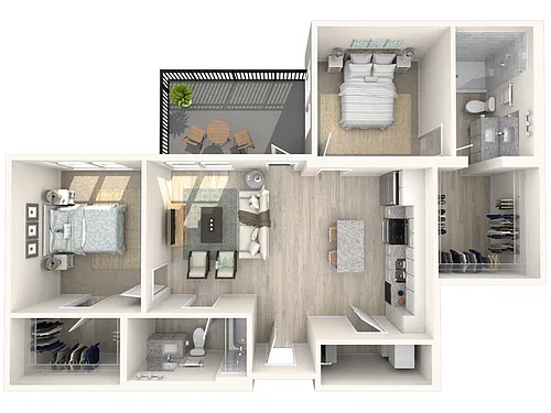 Floor plan B3