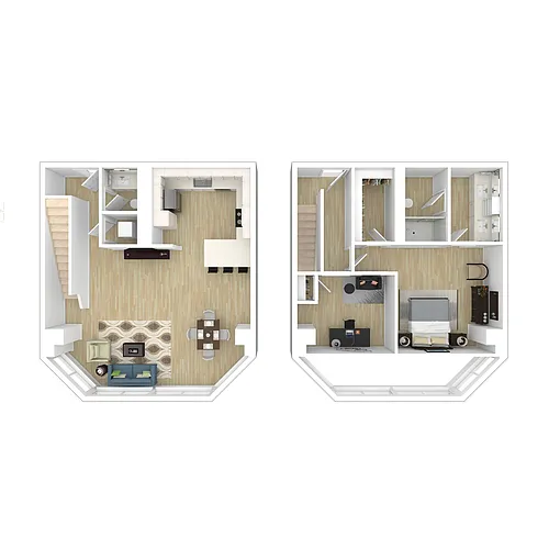 Floor plan Nickel Reimagined