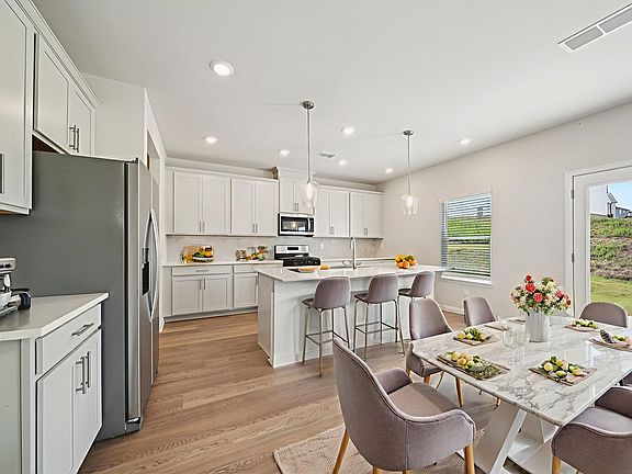 The Taylorsville floorplan with the Lush White interior package.