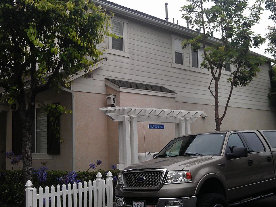 Side view of home