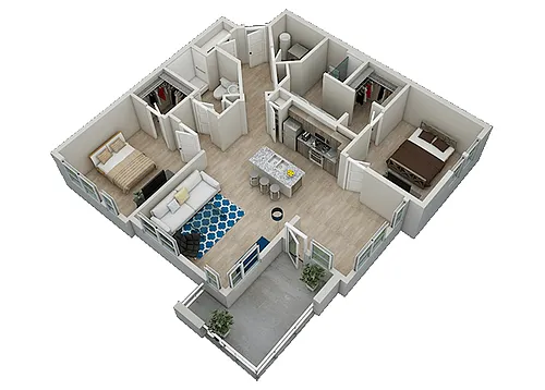 Floor plan Oceanus