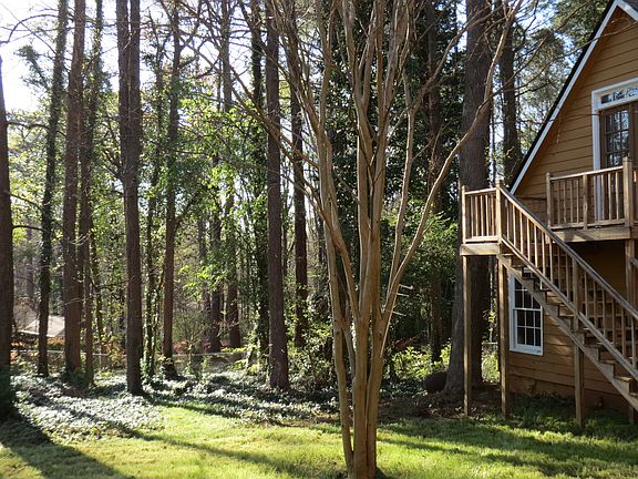 Partial view of Backyard