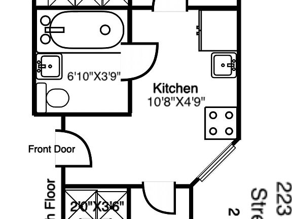 2nd image of 223 E 32nd St APT 4A