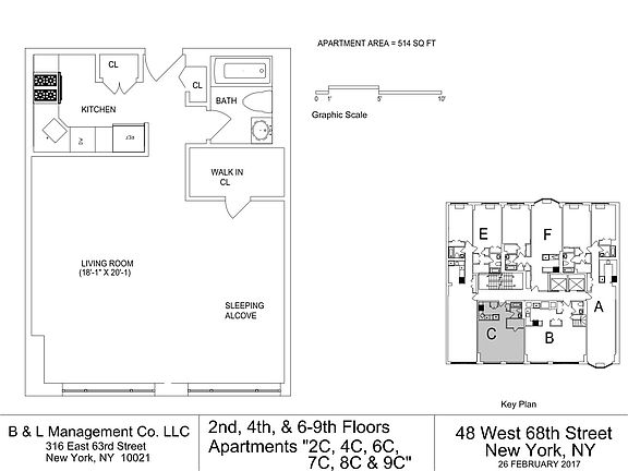 2nd image of 48 W 68th St APT 9C