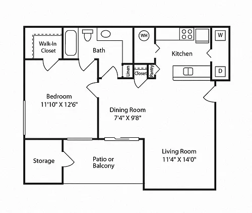 Floor plan A2 - Summit