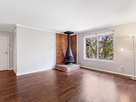 Living Room With Fireplace