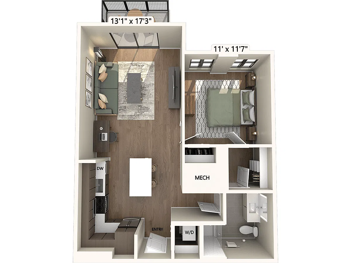 Floor plan A04-Scheme3