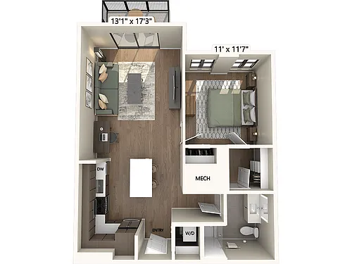 Floor plan A04-Scheme3