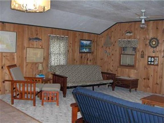 Knotty pine interior