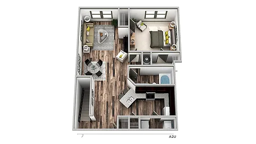 Floor plan A2U