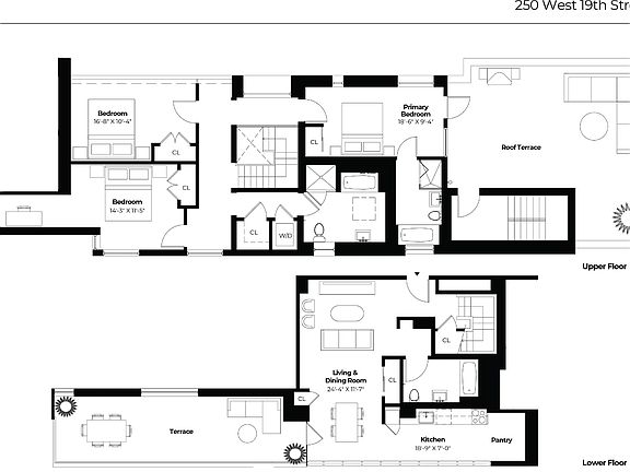 2nd image of 250 W 19th St APT 17C