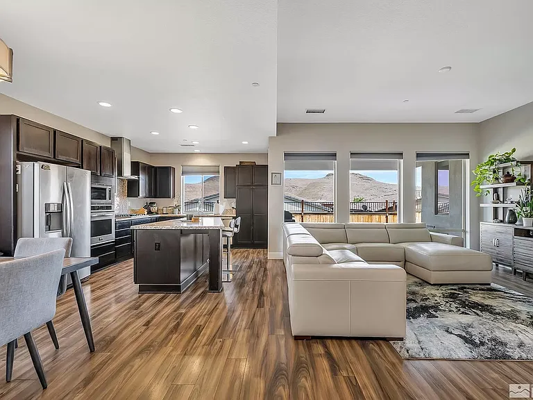 Kitchen and Family Room