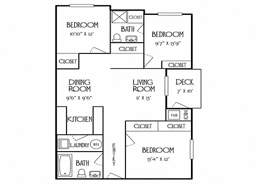Floor plan Classic Collection: Elkhorn