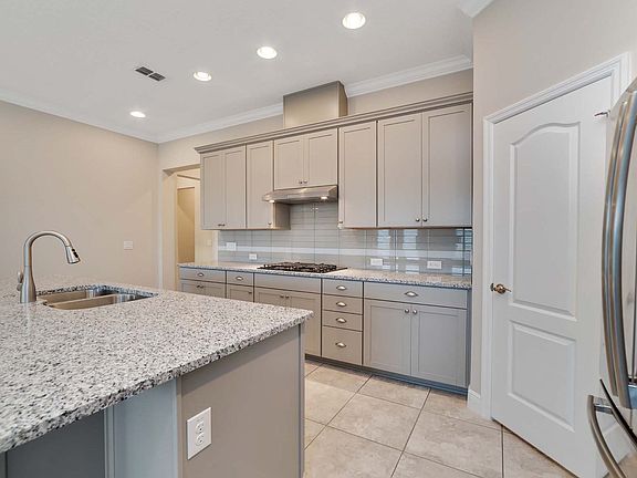 Kitchen with ample cabinet space