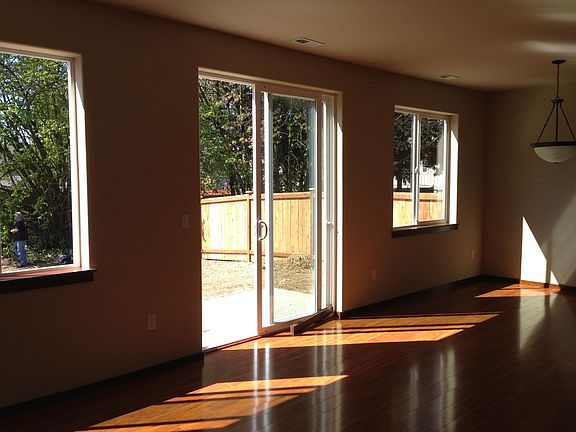 Unit A: dining room/patio door to backyard 2013