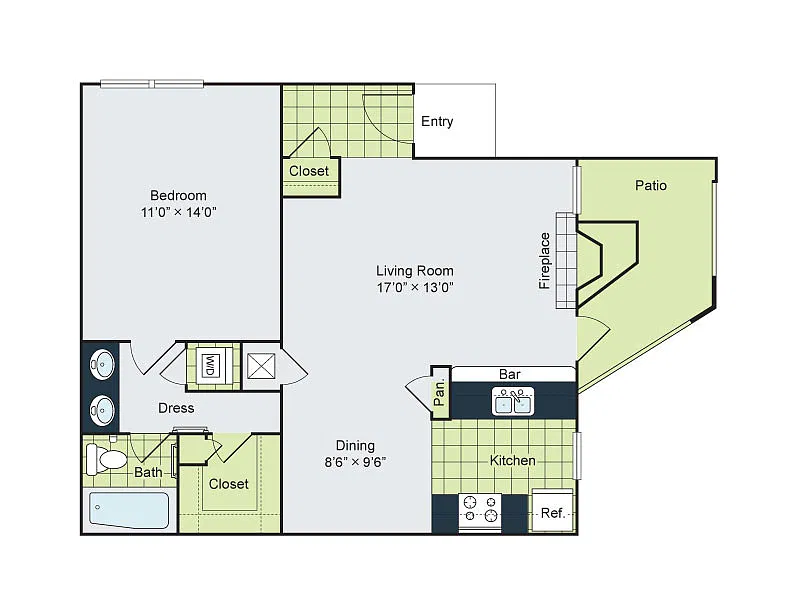 Floor plan A4