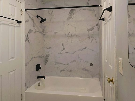 updated bathroom with modern fixtures