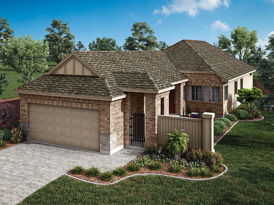 Toscana Elevation A 75 Front with Siding on Sides of House