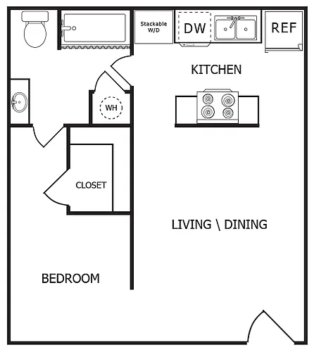 Floor plan E1