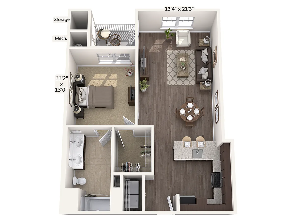 Floor plan A6