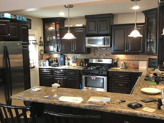 Huge kitchen with granite
