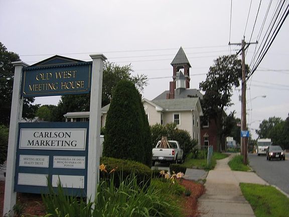 Street view w/signage