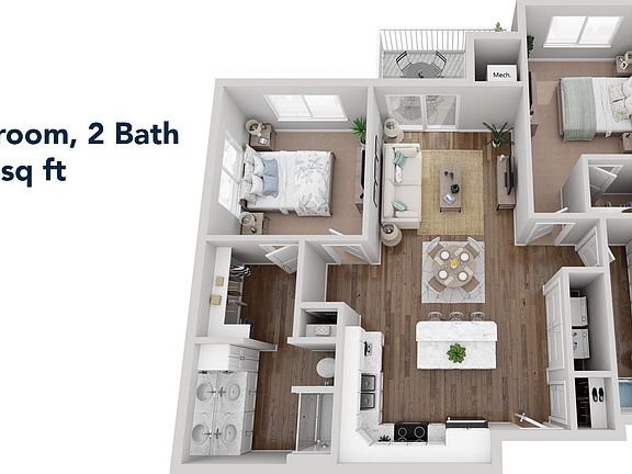 4th image of 100 Saint Joseph St #301