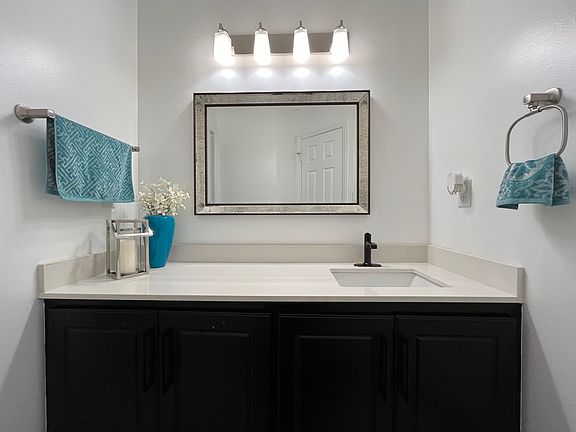Separate Vanity with Quartz Countertops