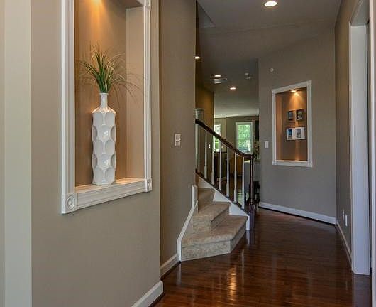 Formal Entry Foyer with decorative niches
