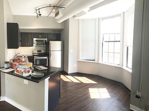 The Osborn 02 unit. Completely surrounded by windows on the point of our Flat Iron Building. Awesome views of the city with every turn.