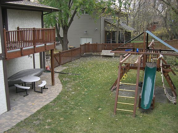 Fenced Yard w/Rainbow Sytsem