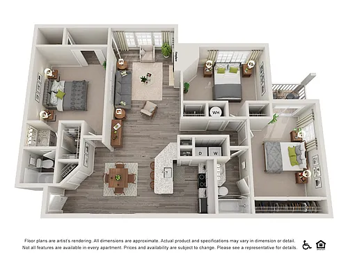 Floor plan Thoreau - Classic