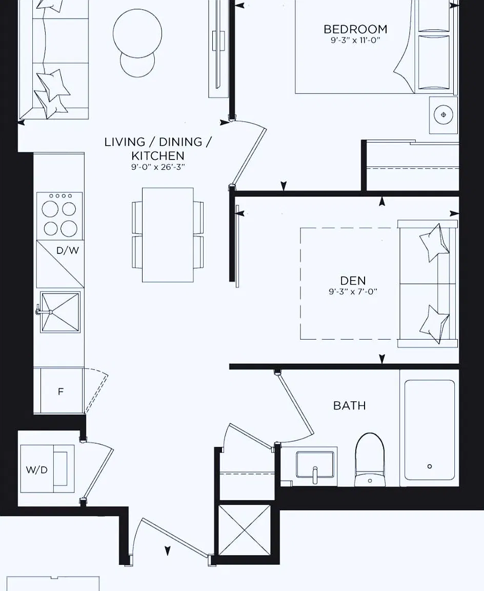 2 bed, $2,900 — Photo 2