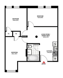 Rented by City Connections Realty
