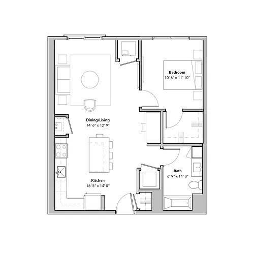 Floor plan Beachgrove