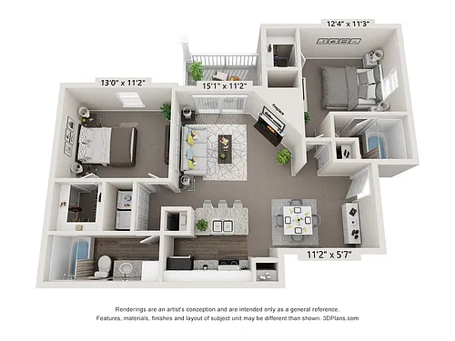 Floor plan Magnolia