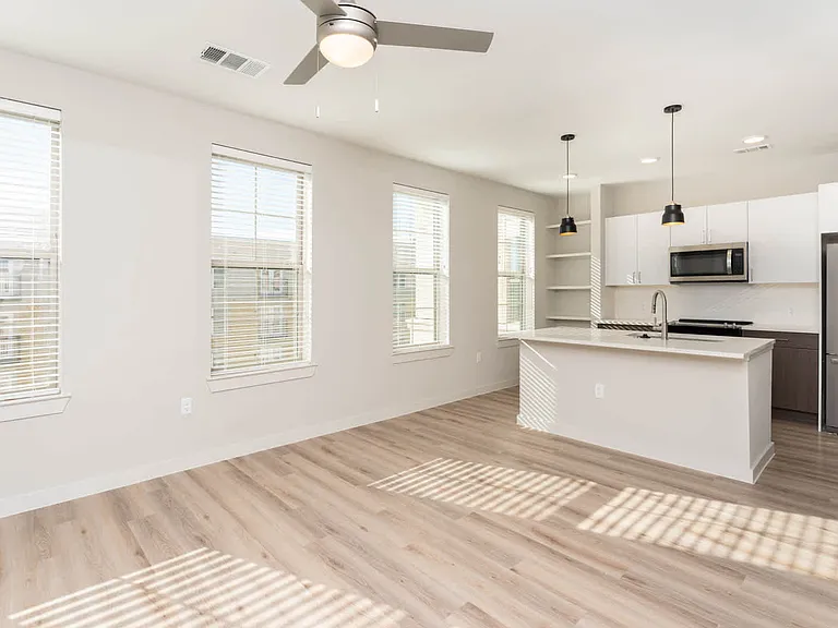 Living Room with Hard Surface Flooring