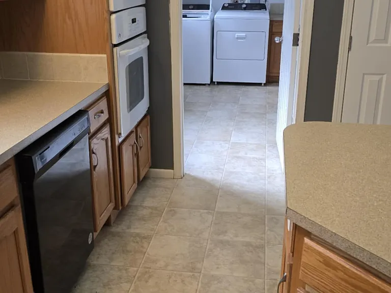 View of utility room from kitchen
