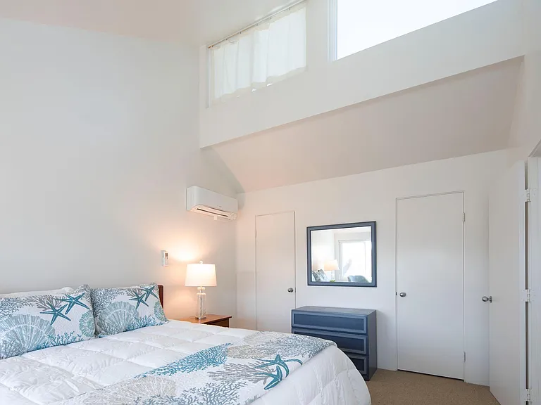 Another view of the downstairs guest bedroom. This house can sleep up to 10 people! Great for large families.