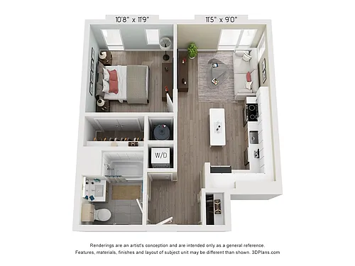 Floor plan A10