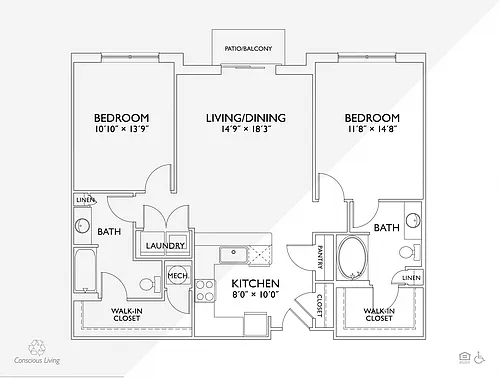 Floor plan B6