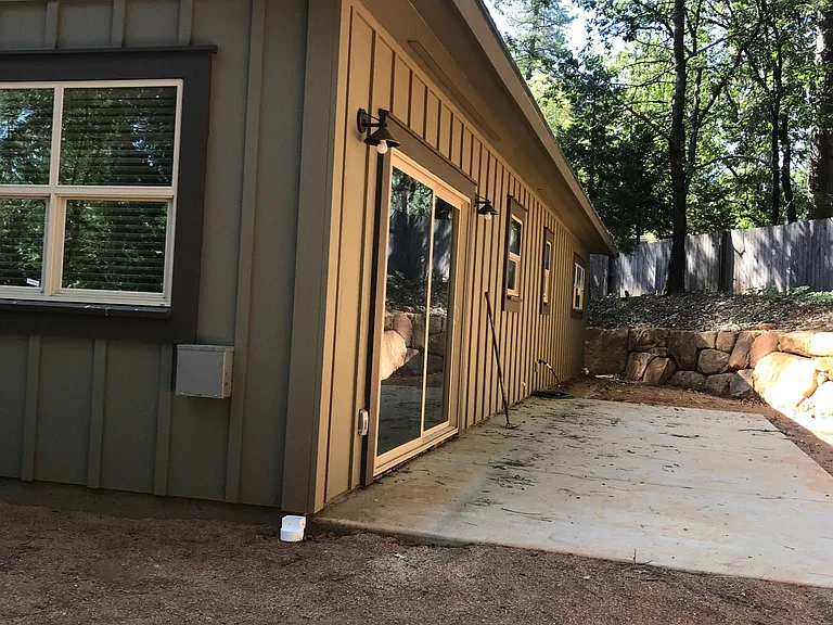 Back patio