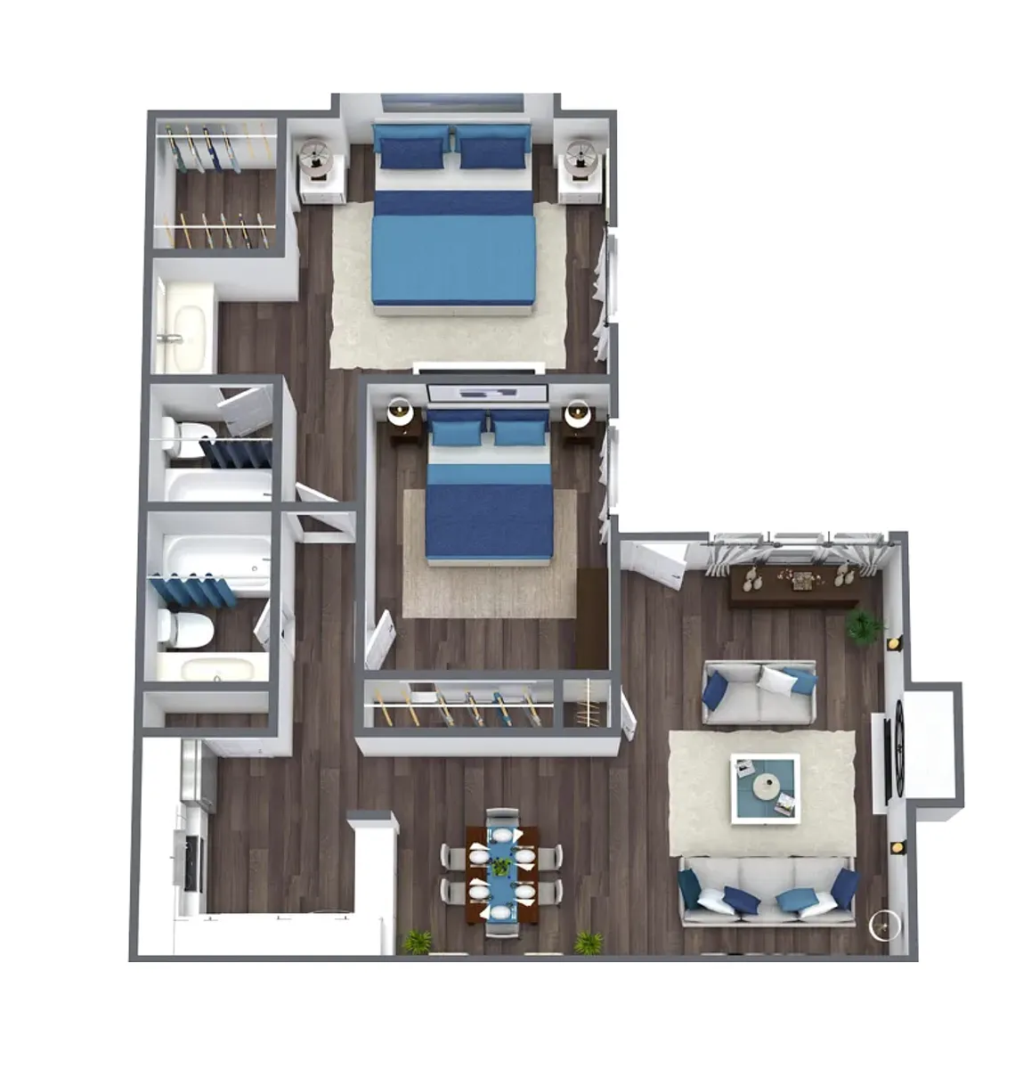 Floor plan B2
