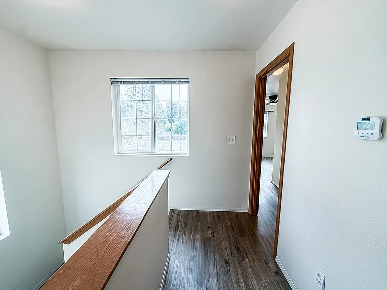 Upstair hall looking at master bed room