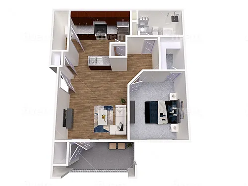 Floor plan Ridgecrest